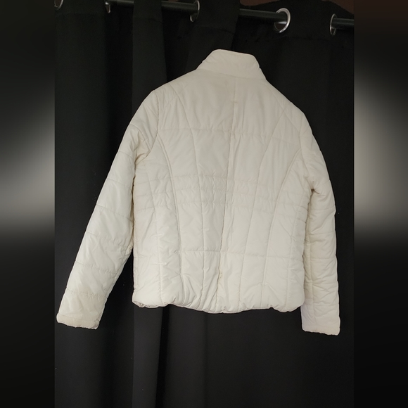 Athletic Works Women's White Lightweight Jacket. Size L Used - Picture 2 of 7